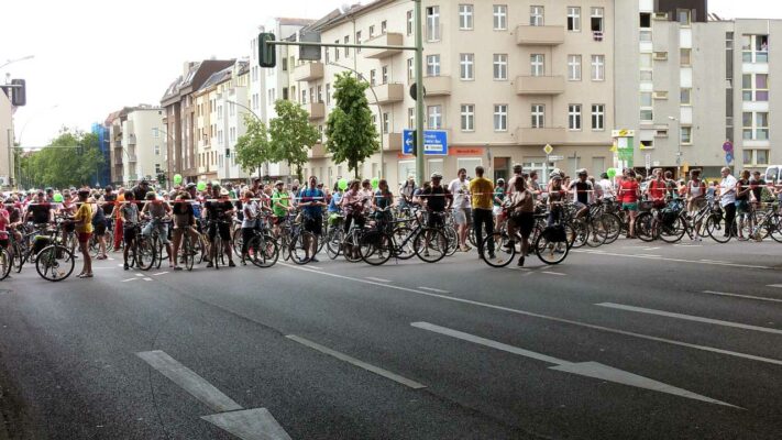 Fahrradsternfahrt Berlin - #Verkehrswende jetzt: Treffpunkte und Routen